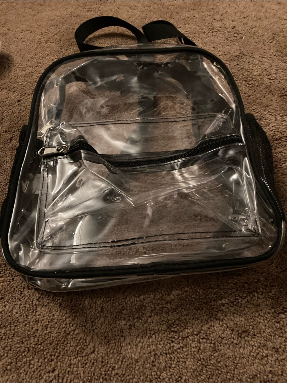 Clear back pack - Picture 1 of 2